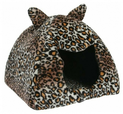 Rich Breed Дом-вигвам мех с ушками 40*40*39