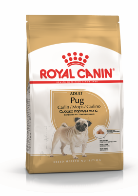 Royal Canin Pug 25 Сухой корм для собак породы Мопс старше 10 мес