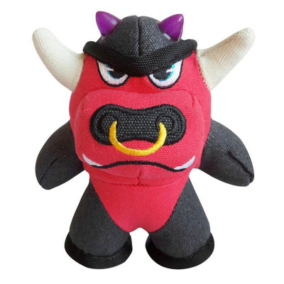 GiGwi 75447 Игрушка для собак "Duraspikes" Бык маленький 17см