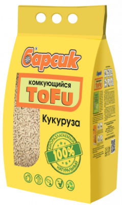 Барсик Tofu Наполнитель кукурузный