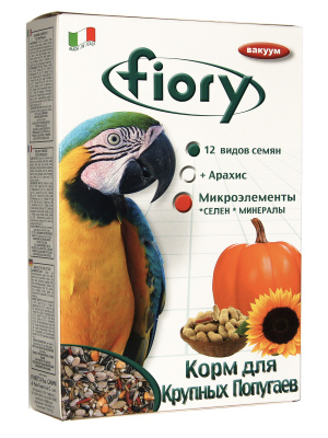 Fiory Pappagalli корм для крупных попугаев 700 г