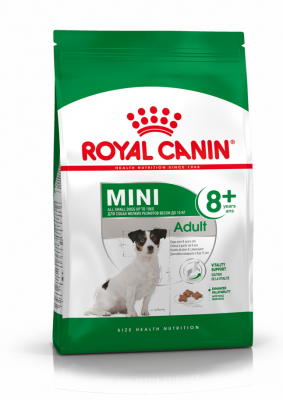 Royal Canin Mini Adult +8 Сухой корм для собак мелких пород старше 8 лет