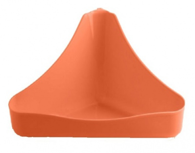 Туалет угловой для грызунов 16*9*8,5см