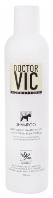 Doctor VIC Шампунь с пантенолом для собак ваниль