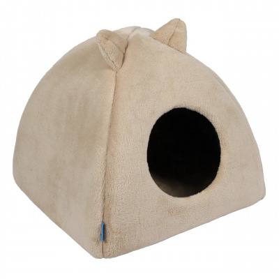 Rich Breed Дом-вигвам мех с ушками 40*40*39