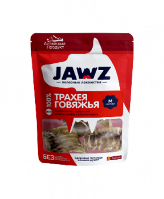 JAWZ Трахея говяжья пакет №11, M, 50гр